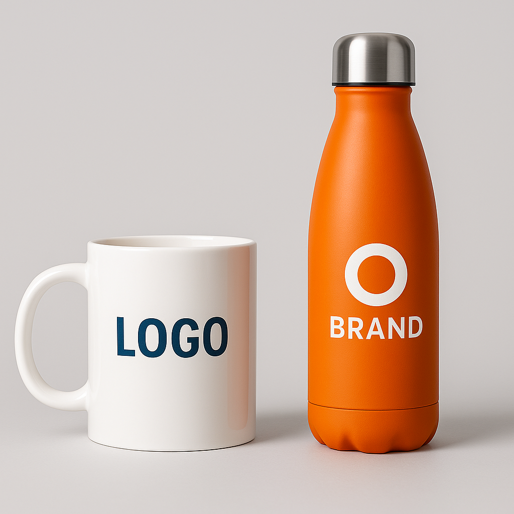 Tazas y botellas personalizadas